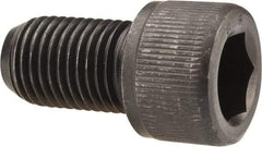 Value Collection - 3/8-24 UNF Hex Socket Drive, Socket Cap Screw - Alloy Steel, Black Oxide Finish, Fully Threaded, 5/8" Length Under Head - Makers Industrial Supply