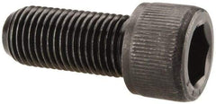 Value Collection - 3/8-24 UNF Hex Socket Drive, Socket Cap Screw - Alloy Steel, Black Oxide Finish, Fully Threaded, 7/8" Length Under Head - Makers Industrial Supply