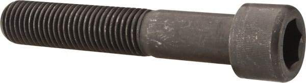 Value Collection - 7/8-9 UNC Hex Socket Drive, Socket Cap Screw - Alloy Steel, Black Oxide Finish, Partially Threaded, 5" Length Under Head - Makers Industrial Supply