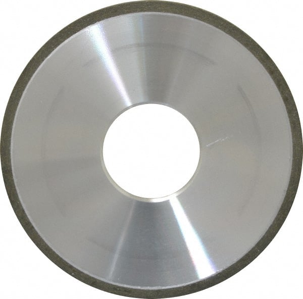 Made in USA - 4" Diam x 1-1/4" Hole x 1/8" Thick, 120 Grit Surface Grinding Wheel - Makers Industrial Supply