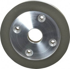 Made in USA - 6" Diam, 1-1/4" Hole Size, 3/4" Overall Thickness, 100 Grit, Type 6 Tool & Cutter Grinding Wheel - Fine Grade, Diamond - Makers Industrial Supply