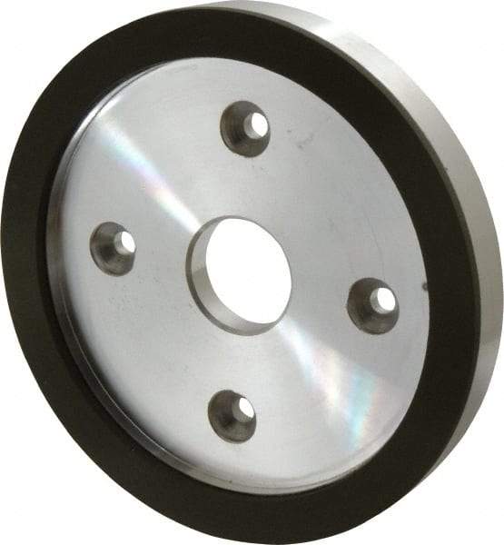 Made in USA - 6" Diam, 1-1/4" Hole Size, 3/4" Overall Thickness, 150 Grit, Type 6 Tool & Cutter Grinding Wheel - Very Fine Grade, Diamond - Makers Industrial Supply