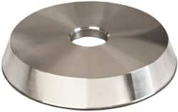 Made in USA - 6" Diam, 1-1/4" Hole Size, 1" Overall Thickness, 150 Grit, Type 12 Tool & Cutter Grinding Wheel - Very Fine Grade, Diamond - Makers Industrial Supply