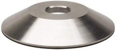 Made in USA - 6" Diam, 1-1/4" Hole Size, 1" Overall Thickness, 150 Grit, Type 12 Tool & Cutter Grinding Wheel - Very Fine Grade, Diamond - Makers Industrial Supply