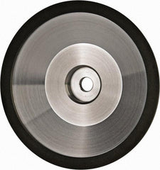 Made in USA - 6" Diam, 1-1/4" Hole Size, 1" Overall Thickness, 150 Grit, Type 12 Tool & Cutter Grinding Wheel - Very Fine Grade, Diamond - Makers Industrial Supply