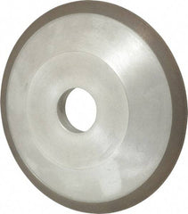 Made in USA - 6" Diam, 1-1/4" Hole Size, 3/4" Overall Thickness, 150 Grit, Type 12 Tool & Cutter Grinding Wheel - Very Fine Grade, Diamond - Makers Industrial Supply