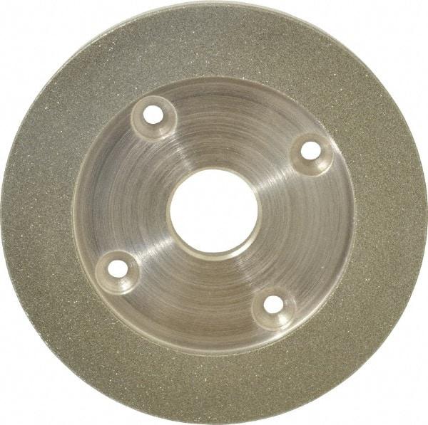 Made in USA - 6" Diam, 1-1/4" Hole Size, 3/4" Overall Thickness, 100 Grit, Tool & Cutter Grinding Wheel - Coarse Grade, Diamond - Makers Industrial Supply