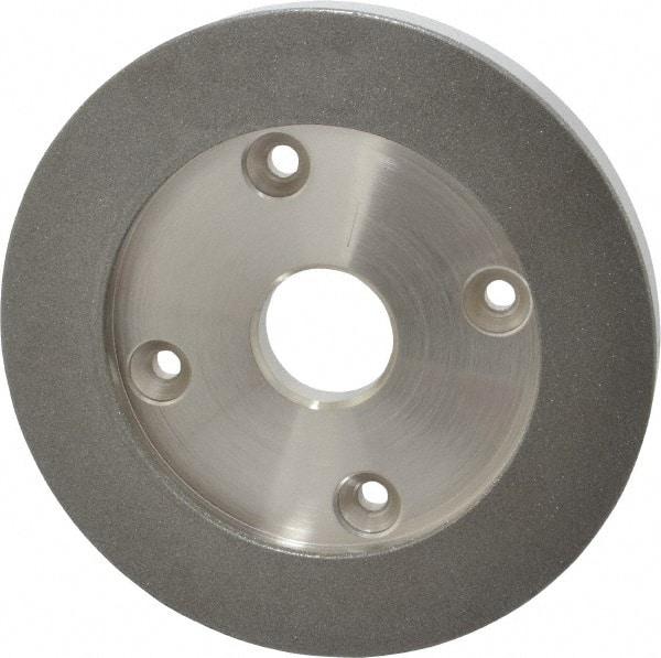 Made in USA - 6" Diam, 1-1/4" Hole Size, 3/4" Overall Thickness, 220 Grit, Tool & Cutter Grinding Wheel - Fine Grade, Diamond - Makers Industrial Supply