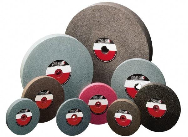 Camel Grinding Wheels - 36 Grit Aluminum Oxide Bench & Pedestal Grinding Wheel - 12" Diam x 1-1/4" Hole x 1-1/2" Thick, 2220 Max RPM, O Hardness, Very Coarse Grade , Vitrified Bond - Makers Industrial Supply