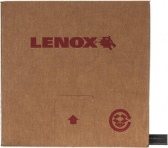 Lenox - 3/4" x 100' x 0.032" Carbon Steel Band Saw Blade Coil Stock - 10 TPI, Toothed Edge, Straight Form, Raker Set, Hard Back, Constant Pitch, Contour Cutting - Makers Industrial Supply