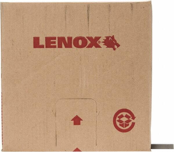 Lenox - 1/2" x 100' x 0.035" Bi-Metal Band Saw Blade Coil Stock - 10 TPI, Toothed Edge, Straight Form, Raker Set, Flexible Back, Constant Pitch, Contour Cutting - Makers Industrial Supply