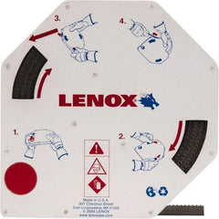 Lenox - 1/2" x 100' x 0.025" Bi-Metal Band Saw Blade Coil Stock - 6 TPI, Toothed Edge, Hook Form, Lenox Set Set, Flexible Back, Constant Pitch, Contour Cutting - Makers Industrial Supply