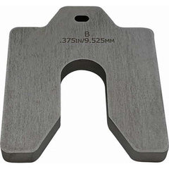 Maudlin Products - Metal Shim Stock Type: Slotted Shim Material: Stainless Steel - Makers Industrial Supply