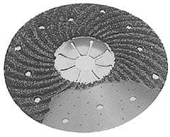 Value Collection - 7" Diam, 7/8" Hole, 100 Grit Silicon Carbide Fiber Disc - Makers Industrial Supply