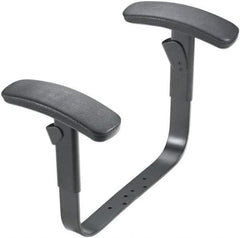 Hon - Black Adjustable Arms - For HON ComforTask Series Swivel Task Chairs - Makers Industrial Supply