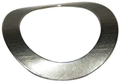 Gardner Spring - #10 Bolt, 0.203" ID, Grade 1074 Steel, Curved Disc Spring - 0.322" OD, 0.053" High, 0.005" Thick - Makers Industrial Supply