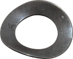 Gardner Spring - #10 Bolt, 0.2" ID, Grade 1074 Steel, Curved Disc Spring - 0.37" OD, 0.047" High, 0.009" Thick - Makers Industrial Supply