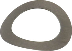 Gardner Spring - 1/4" Bolt, 0.269" ID, Grade 301 Stainless Steel, Curved Disc Spring - 0.423" OD, 0.055" High, 0.008" Thick - Makers Industrial Supply