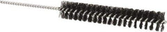 PRO-SOURCE - 4-1/2" Long x 3/4" Diam Nylon Bristle Brush - Single Spiral, 42" OAL, 0.01" Filament Diam, 0.142" Shank Diam - Makers Industrial Supply