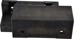 Snap Jaws - 6" Wide x 2-1/2" High x 2-1/2" Thick, Step Vise Jaw - Soft, Steel, Fixed Jaw, Compatible with 6" Vises - Makers Industrial Supply