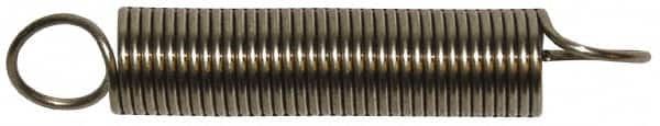 Gardner Spring - 1/2" OD, 6.08" Max Ext Len, 0.063" Wire Diam Spring - 5.7354 Lb/In Rating, 1.4773 Lb Init Tension - Makers Industrial Supply