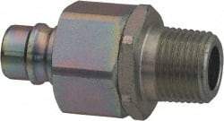 Parker - 1 Thread Stainless Steel Hydraulic Hose MPT Fitting - 2,000 psi - Makers Industrial Supply