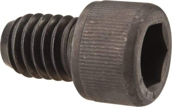 Value Collection - 7/16-14 UNC Hex Socket Drive, Socket Cap Screw - Alloy Steel, Black Oxide Finish, Fully Threaded, 5/8" Length Under Head - Makers Industrial Supply