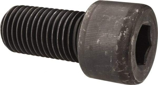 Value Collection - 1-1/4 - 7 UNC Hex Socket Drive, Socket Cap Screw - Alloy Steel, Black Oxide Finish, Fully Threaded, 2-1/2" Length Under Head - Makers Industrial Supply