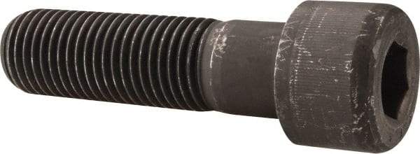 Value Collection - 1-1/4 - 7 UNC Hex Socket Drive, Socket Cap Screw - Alloy Steel, Black Oxide Finish, Partially Threaded, 4-1/2" Length Under Head - Makers Industrial Supply