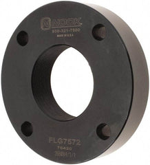 Nook Industries - 4.2" Flange OD x 0.83" Thickness Precision Acme Mounting Flange - For 1-1/4 & 1-1/2" Bars, 4 Mounting Holes, Steel - Makers Industrial Supply