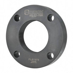 Nook Industries - 4.94" Flange OD x 0.9" Thickness Precision Acme Mounting Flange - For 2-4 Bars, 4 Mounting Holes, Steel - Makers Industrial Supply