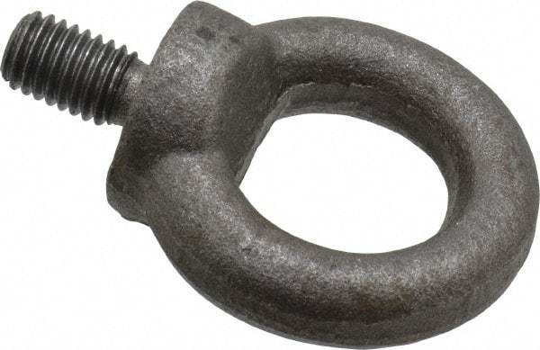 Value Collection - Steel, M10x1.50 Thread, Fixed Lifting Eye Bolt - Fully Threaded, 17mm Shank, 17mm Thread Length, Shoulder - Makers Industrial Supply