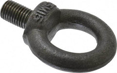 Value Collection - Steel, M16x2.00 Thread, Fixed Lifting Eye Bolt - Fully Threaded, 27mm Shank, 27mm Thread Length, Shoulder - Makers Industrial Supply