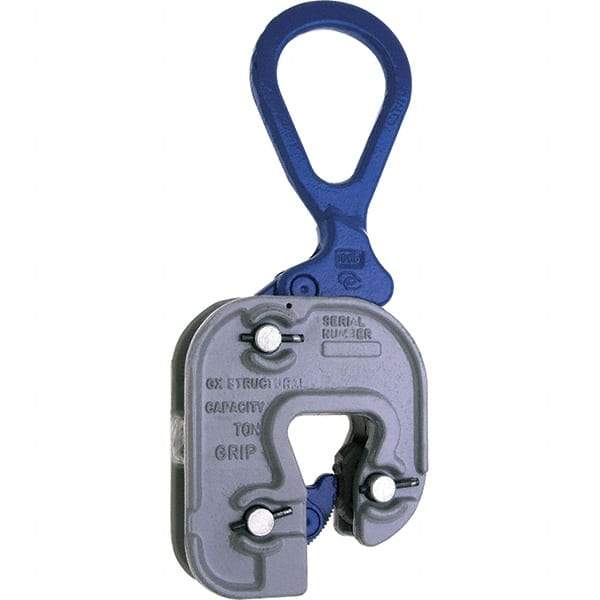 Campbell - Lifting Clamps Type: GX Clamp Minimum Grip (Inch): 1/16 - Makers Industrial Supply