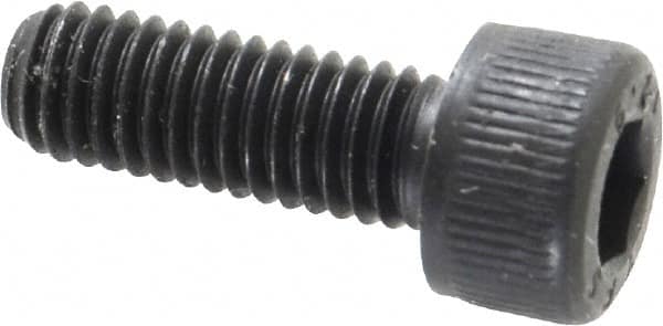 Value Collection - M5x0.80 Metric Coarse Hex Socket Drive, Socket Cap Screw - Grade 12.9 Alloy Steel, Black Oxide Finish, Fully Threaded, 14mm Length Under Head - Makers Industrial Supply