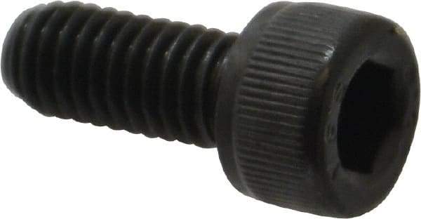 Value Collection - M6x1.00 Metric Coarse Hex Socket Drive, Socket Cap Screw - Grade 12.9 Alloy Steel, Black Oxide Finish, Fully Threaded, 14mm Length Under Head - Makers Industrial Supply