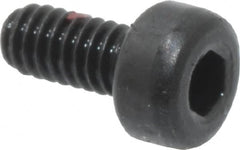 Value Collection - M2x0.40 Metric Coarse Hex Socket Drive, Socket Cap Screw - Grade 12.9 Alloy Steel, Black Oxide Finish, Fully Threaded, 4mm Length Under Head - Makers Industrial Supply