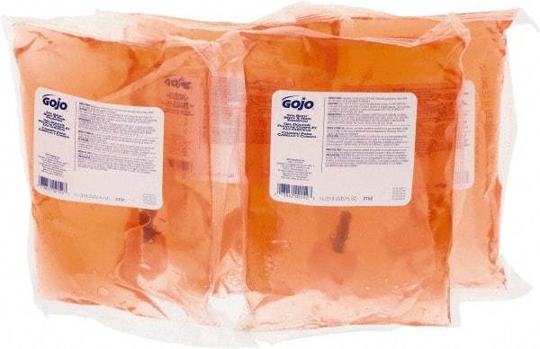 GOJO - 1,000 mL Bag-in-Box Refill Citrus Floral Hair & Body Wash - Orange, For Use with 2130-06 - Makers Industrial Supply