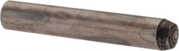 Value Collection - 4mm Diam x 25mm Pin Length Alloy Steel Standard Dowel Pin - C 58-62 Hardness, 5,930 Lb Breaking Strength, 1 Rounded End - Makers Industrial Supply