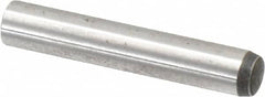 Value Collection - 6mm Diam x 35mm Pin Length Alloy Steel Standard Dowel Pin - C 58-62 Hardness, 13,300 Lb Breaking Strength, 1 Rounded End - Makers Industrial Supply