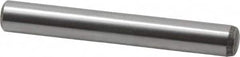 Value Collection - 8mm Diam x 60mm Pin Length Alloy Steel Standard Dowel Pin - C 58-62 Hardness, 23,700 Lb Breaking Strength, 1 Rounded End - Makers Industrial Supply