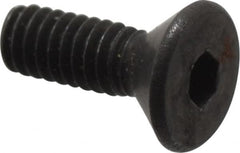 Value Collection - #1-72 UNF Hex Socket Drive, 82° Flat Screw - Alloy Steel, Black Oxide Finish, Fully Threaded, 1/4" OAL - Makers Industrial Supply