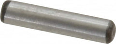 Value Collection - 3/32" Diam x 7/16" Pin Length Alloy Steel Standard Dowel Pin - C 50-58 Hardness, 1,800 Lb Breaking Strength, 1 Beveled & 1 Rounded End - Makers Industrial Supply