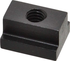 Gibraltar - 5/16-18 Blind Tapped T Slot Nut - 7/16" Slot Width, 11/16 x 7/32" Base Width x Height, 7/8 x 1/2" OAL x Height - Makers Industrial Supply