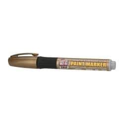 Super Met-Al - Metallic Gold Paint Marker - Oil Based Paint - Makers Industrial Supply