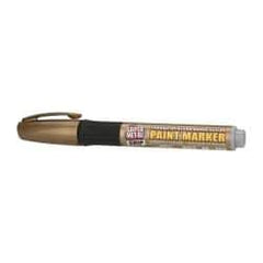 Super Met-Al - Metallic Gold Paint Marker - Oil Based Paint - Makers Industrial Supply