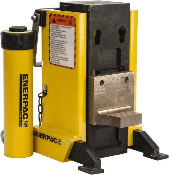 Enerpac - 8.5 Ton, 5.39" Stroke, 13.7 Cu In Oil Capacity, Portable Hydraulic Machine Lift Cylinder - 13.7 Cu In Oil Capacity - Makers Industrial Supply