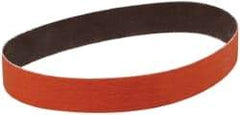 3M - 1-1/2" Wide x 18-15/16" OAL, 80 Grit, Ceramic Abrasive Belt - Ceramic, Medium, Coated, YF Weighted Cloth Backing, Wet/Dry, Series 777F - Makers Industrial Supply