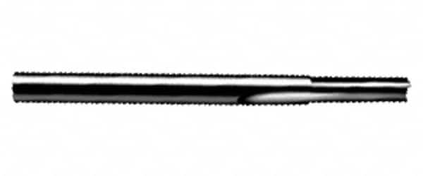 Onsrud - 7/16" Diam, 1/2" Shank Diam, 1" Length of Cut, 1 Flute Single Edge Straight Router Bit - 3" Overall Length, Right Hand Cut, Solid Carbide - Makers Industrial Supply