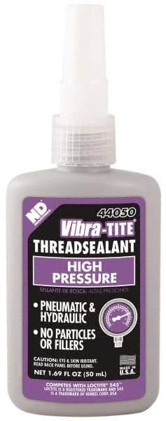 Vibra-Tite - 50 mL Bottle Purple Joint Sealant - -65 to 300°F Operating Temp, Series 440 - Makers Industrial Supply